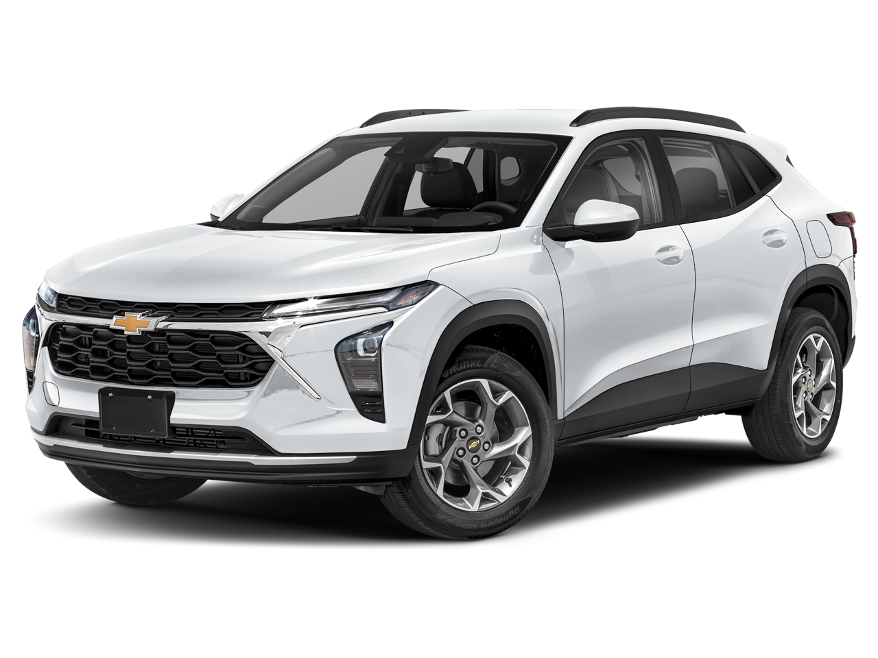2026 Chevrolet Trax 1RS in Summit White — front three-quarter view