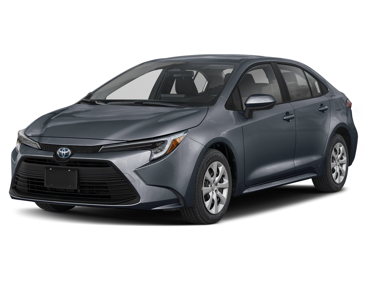 2026 Toyota Corolla Hybrid LE in Underground — front three-quarter view