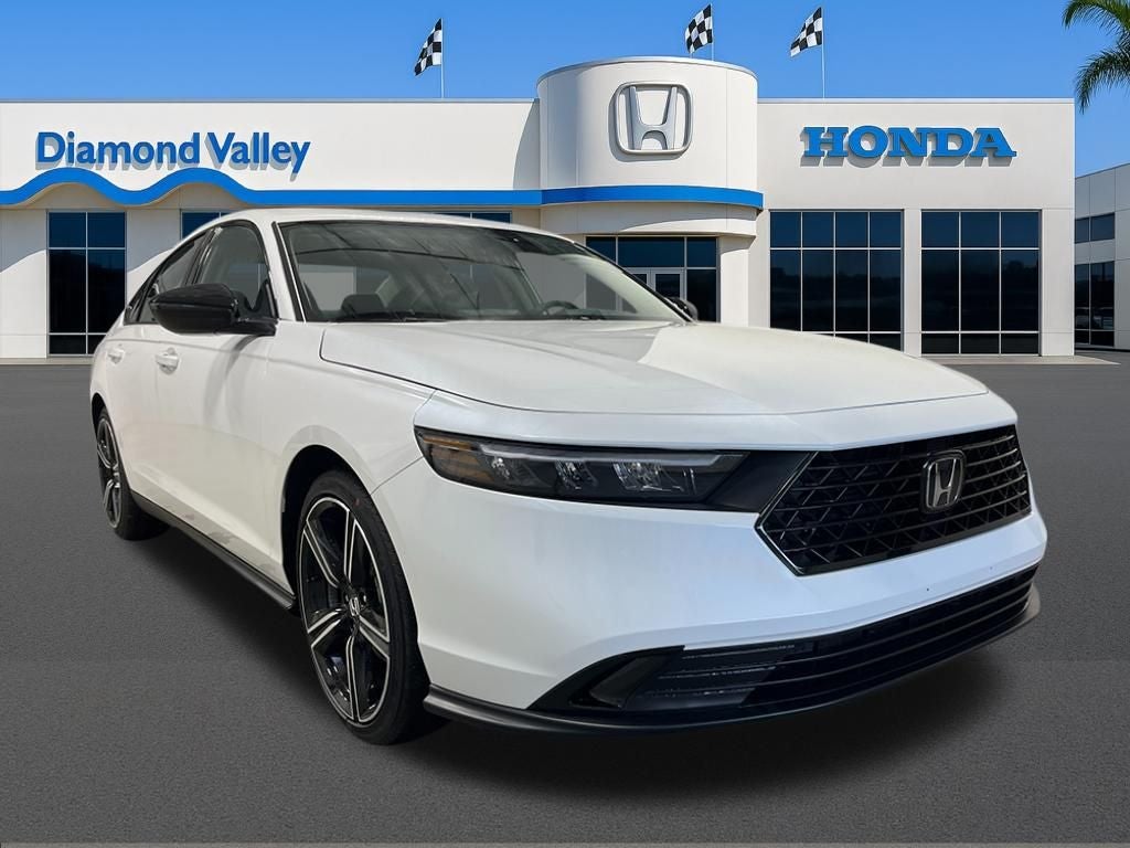 2026 Honda Accord SE in Platinum White Pearl — front three-quarter view