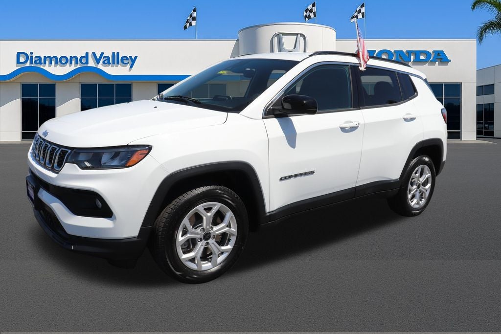 2025 Jeep Compass — rear three-quarter view