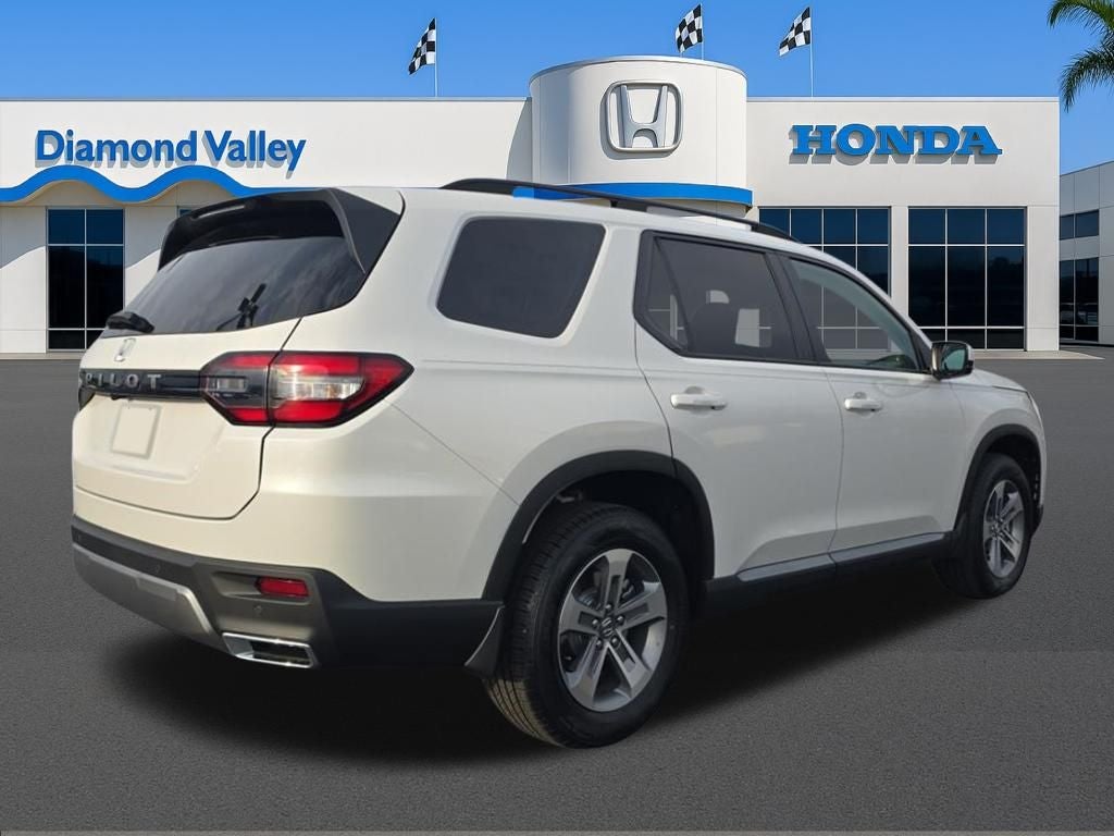 2026 Honda Pilot — rear three-quarter view