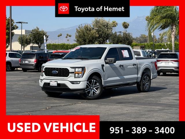 2023 Ford F-150 XL in Avalanche — front three-quarter view