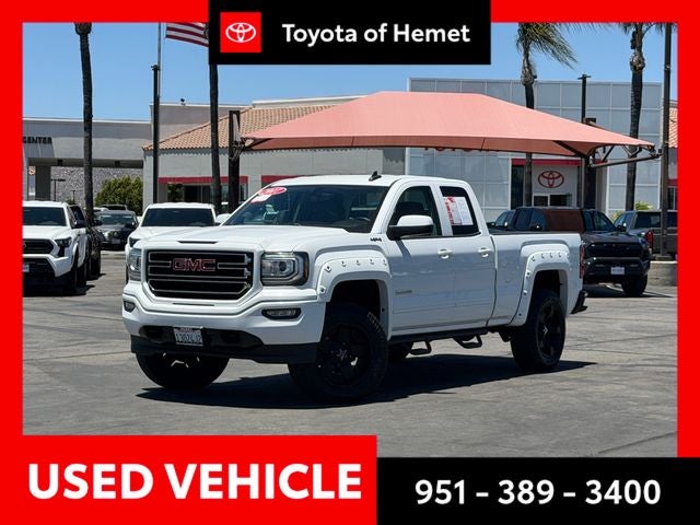2017 GMC Sierra Base in Summit White — front three-quarter view