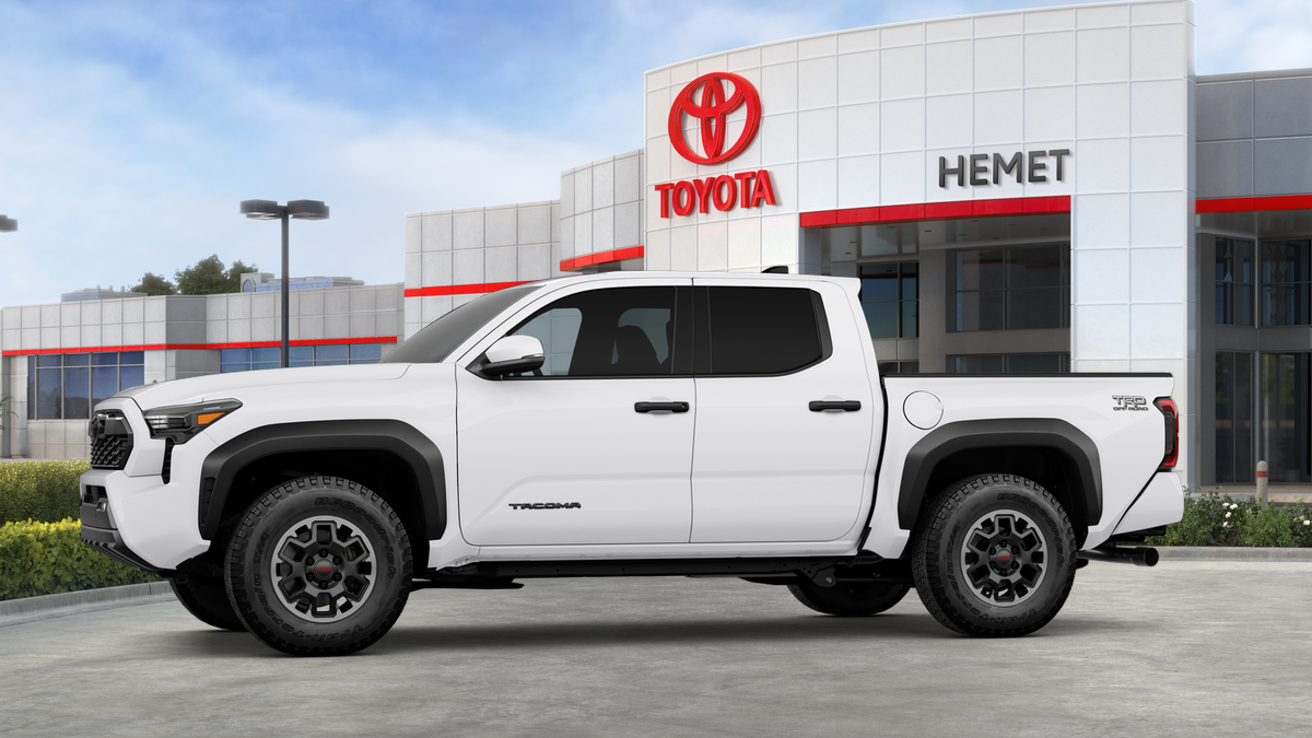 2026 Toyota Tacoma — rear three-quarter view