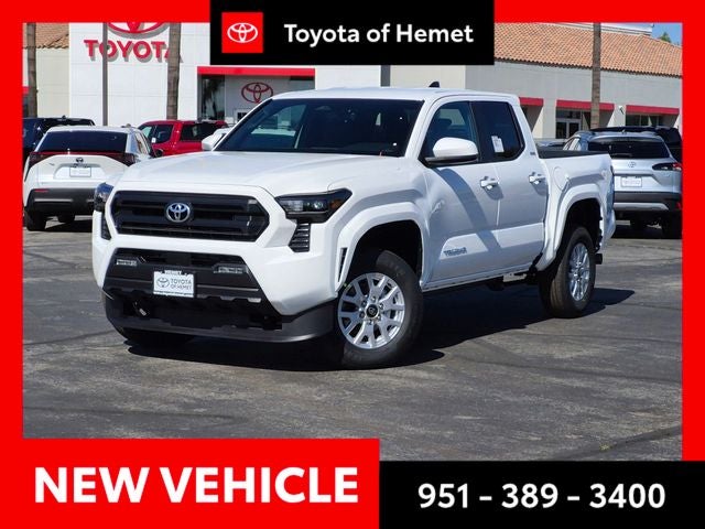 2026 Toyota Tacoma SR5 in Ice — front three-quarter view