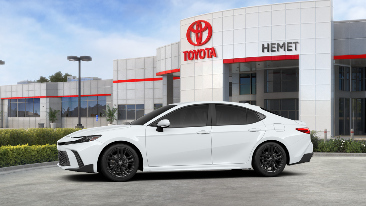 2026 Toyota Camry — rear three-quarter view