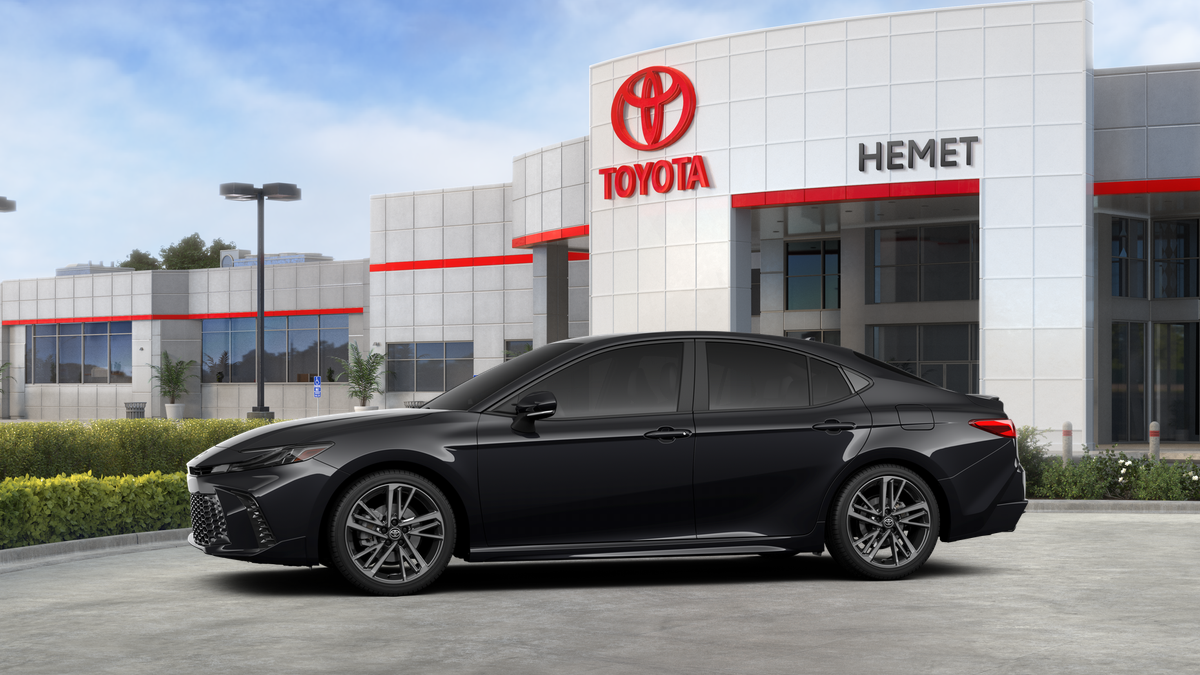 2026 Toyota Camry — rear three-quarter view