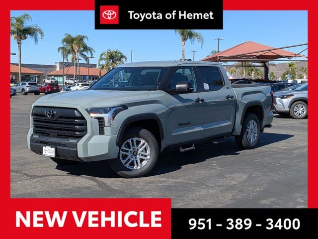 2026 Toyota Tundra SR5 in Lunar Rock — front three-quarter view