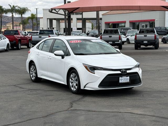 2024 Toyota Corolla — rear three-quarter view