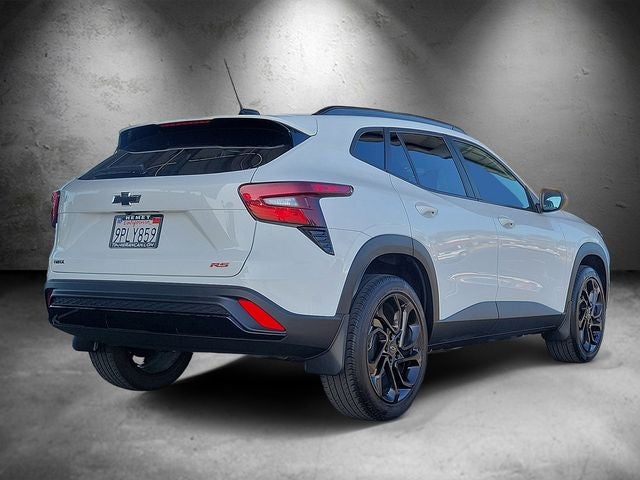 2025 Chevrolet Trax — rear three-quarter view