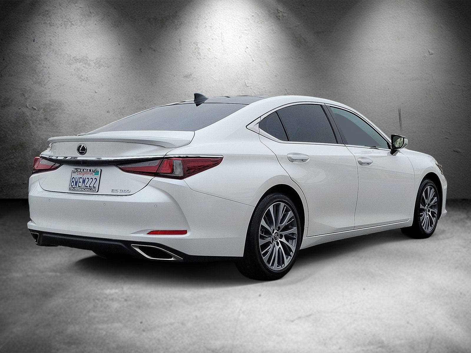 2021 Lexus ES — rear three-quarter view