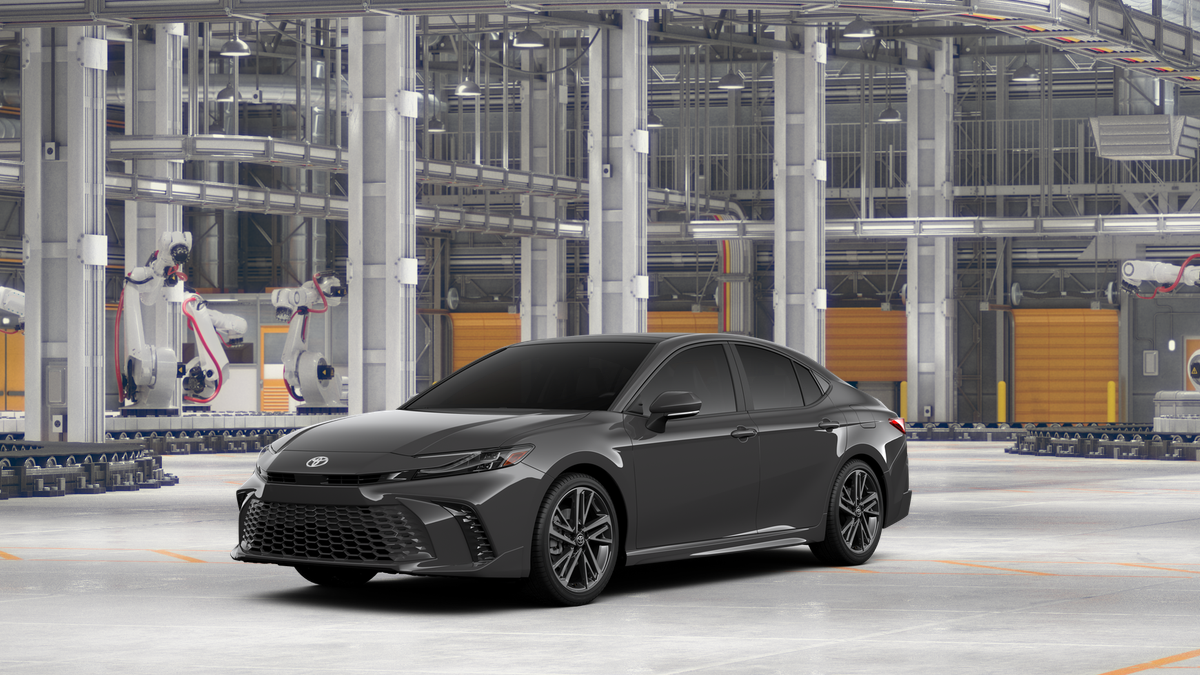 2026 Toyota Camry XSE in Underground — front three-quarter view