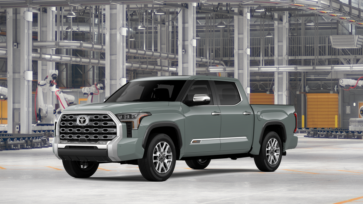 2026 Toyota Tundra 1794 Edition in Lunar Rock — front three-quarter view