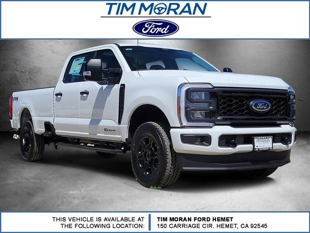 2026 Ford F-350SD XL in Oxford White — front three-quarter view