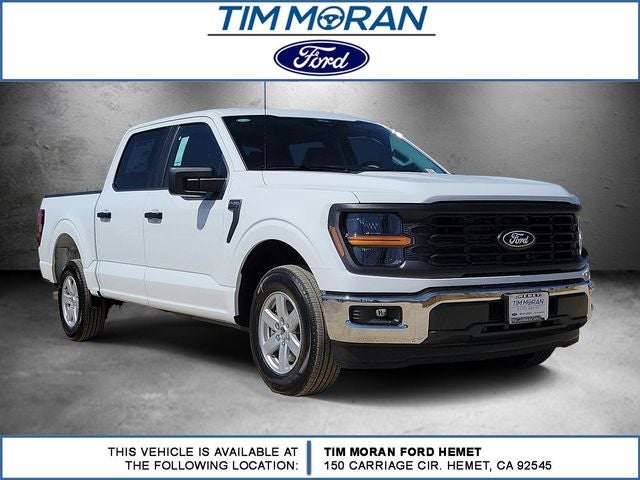 2026 Ford F-150 XL in Oxford White — front three-quarter view
