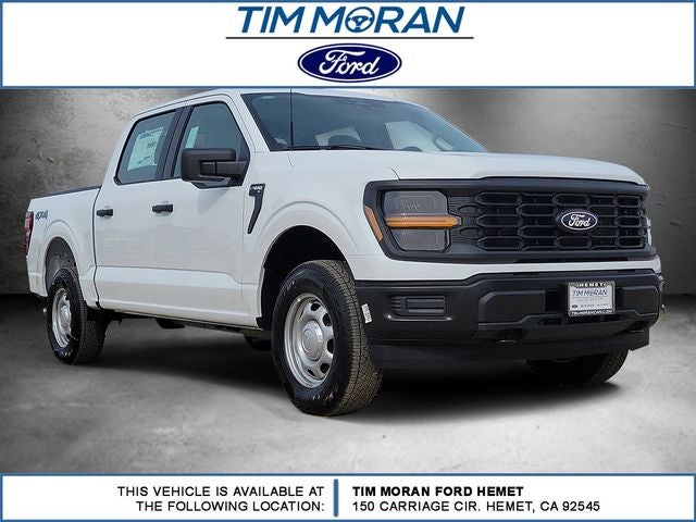 2026 Ford F-150 XL in Oxford White — front three-quarter view