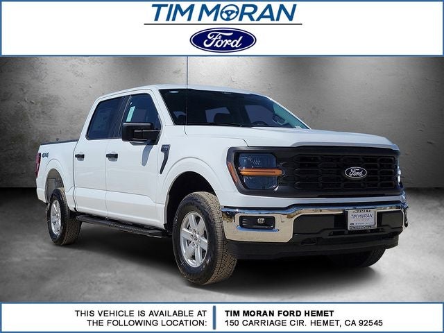 2026 Ford F-150 XL in Oxford White — front three-quarter view