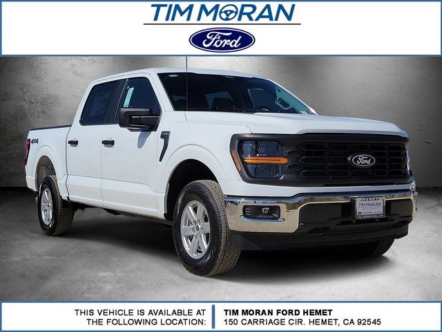 2026 Ford F-150 XL in Oxford White — front three-quarter view
