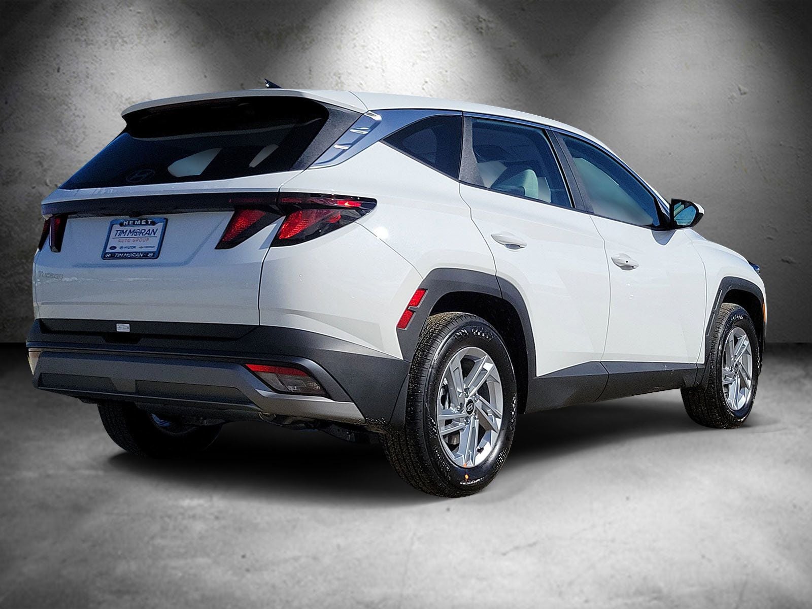 2026 Hyundai Tucson — rear three-quarter view