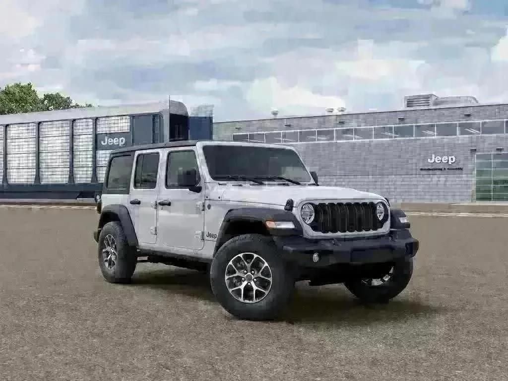 2026 Jeep Wrangler — rear three-quarter view
