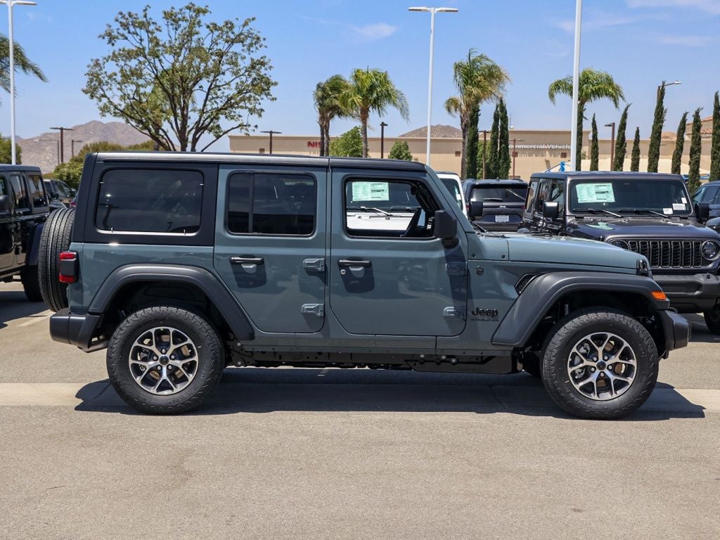 2026 Jeep Wrangler — rear three-quarter view