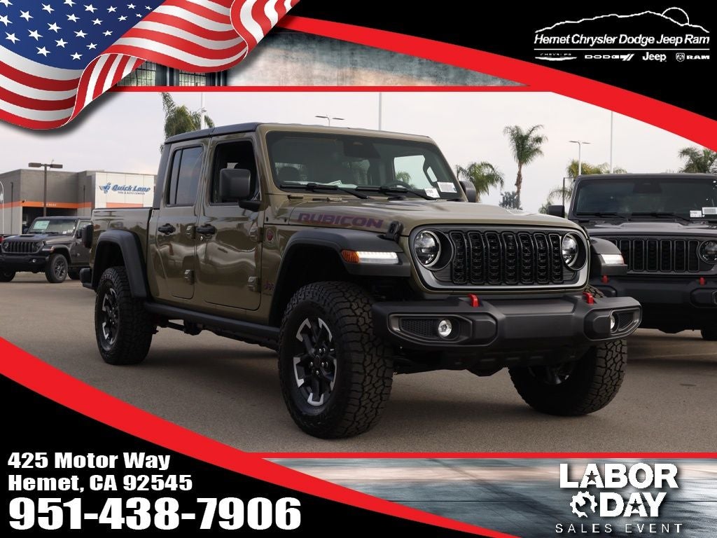 2026 Jeep Gladiator Rubicon in 41 — front three-quarter view